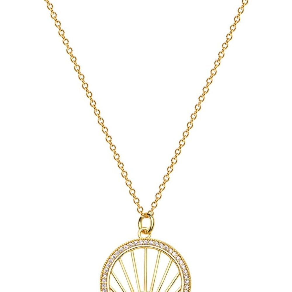 Gold Coin Necklace,14K Gold Plated Cute Dainty Evil Eye Heart Disk Necklaces for